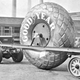 Illustration for article titled The time Goodyear built custom buses to show off 12-foot-tall tires.